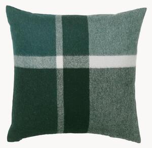 Copricuscino reversibile in lana di alpaca Manhattan