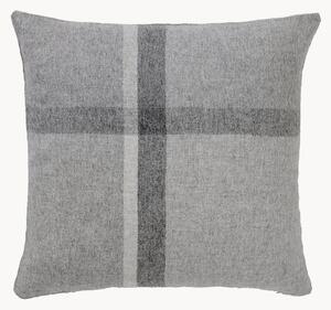 Copricuscino reversibile in lana di alpaca Manhattan