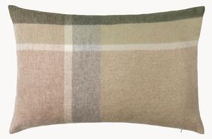Copricuscino reversibile in lana di alpaca Manhattan