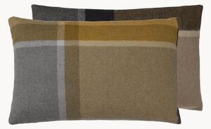 Copricuscino reversibile in lana di alpaca Manhattan