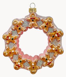 Set di 6 addobbi di Natale in vetro Diamond
