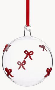 Set di 4 palline di Natale in vetro Olivia