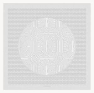 Tovaglia jacquard Le Cercle Blanc