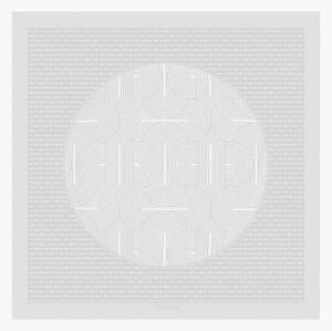 Tovaglia jacquard Le Cercle Blanc