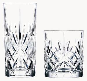 Bicchieri da whisky e long drink Melodia, set da 8