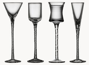 Set di 4 bicchierini da liquore Nora