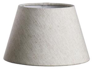 Rossini 4030-20 paralume in tessuto lino beige rimboccato attacco E14 200 mm