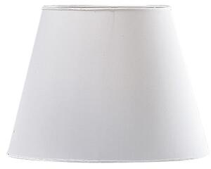 Rossini 4197-25 paralume in tessuto shantung bianco attacco E27 250 mm
