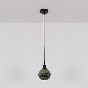 Globo Lampada a sospensione Zumba, color bronzo, Ø 15 cm, vetro