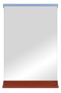 Specchio da parete con telaio in legno massiccio con ripiano 50x75 cm Lun – noo.ma