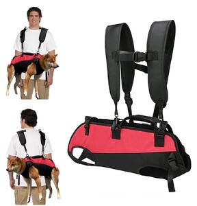 Zaino da trasporto per cani, adatto a cani di piccola e grande taglia, con imbracatura regolabile