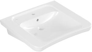Villeroy & Boch ViCare lavabo, rectangulaire, 1 trou pour robinet, avec trop-plein, 650x550mm, 51786701, 51786701