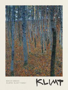Stampa artistica Beech Grove - Gustav Klimt, (30 x 40 cm)