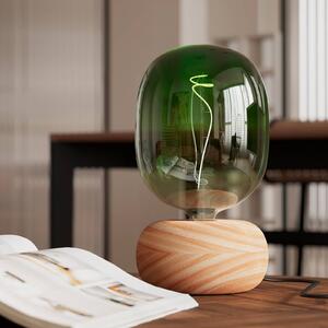 Calex Round Wood lampada da tavolo di legno