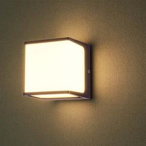 V-TAC VT-708 Lampada LED a Lanterna da parete 8W applique Classica Colore Marrone 3000K IP65 - 10282
