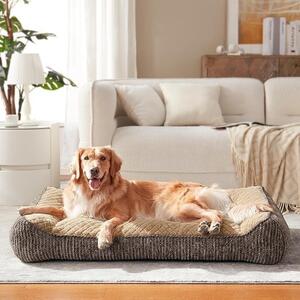 Cuccia ortopedica per cani di grossa taglia, lavabile e con copertura impermeabile