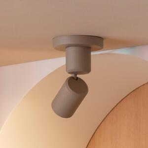 IT´S ABOUT ROMI Plafoniera soffitto Milan, dimmerabile, Crema / Ambra, Soggiorno / Sala da pranzo, Alluminio, Moderno, Plafoniera