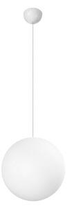 Linea Light Lampada a sospensione Oh! P, Bianco / Opale, Soggiorno / Sala da pranzo, Plastica, Moderno, Lampada a sospensione