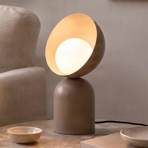 Lampada da tavolo Boto LN1 EMIBIG LIGHTING, Crema / Ambra, Soggiorno / Sala da pranzo, Metallo, Moderno, Lampada da tavolo