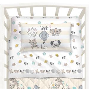Completo Lenzuola In Cotone Baby Pets Baby Disney Ragazzo Caleffi