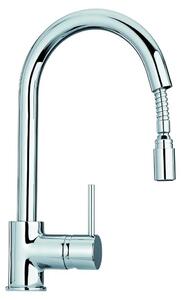 Miscelatore per cucina con doccetta acqua estraibile | Piuma