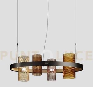 Armonia sospensione ov1 multicolore 1 nickel nero satinato oro sati
