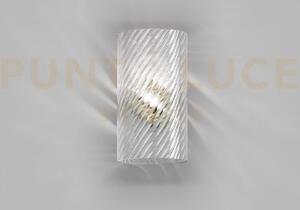 Armonia applique a parete 20 cristallo rigadin oro satinato 1 luce 