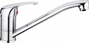 Rubinetto da cucina cromato con bocca mobile Daisy