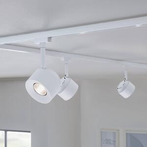Paulmann URail faretto LED Pane, bianco segnale, 4000K, dimmerabile, Bianco / Opale, Soggiorno / Sala da pranzo, Metallo, Moderno