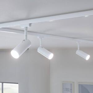 Paulmann URail Tubo faretto dimmerabile, 3 livelli di intensità, 3.000K, bianco Tubo, dimmerabile, Bianco / Opale, Soggiorno / Sala da pranzo, Metallo, Moderno