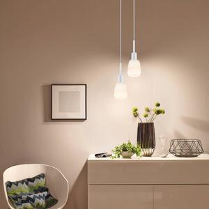 Paulmann Lampada a sospensione URail DecoSystems, bianco segnale, metallo dimmerabile, Bianco / Opale, Soggiorno / Sala da pranzo, Metallo, Moderno