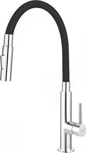 Rubinetto da cucina Zorba Slim 2F BZR43B Nero