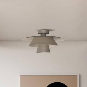 Plafoniera soffitto Plato Luminex, dimmerabile, Crema / Ambra, Soggiorno / Sala da pranzo, Metallo, Moderno, Plafoniera