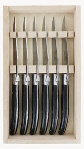 Set di 6 coltelli da bistecca fatti a mano Essentiel