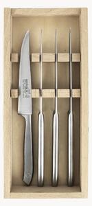 Set di 4 coltelli da bistecca fatti a mano XXI