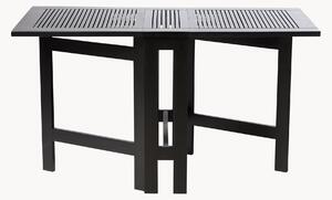 Tavolo da giardino in legno di mogano fatto a mano Butterfly, 130 x 65 cm