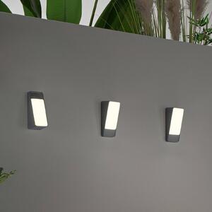 INTEC Applique da esterni a LED Coupe, Nero, Alluminio, Moderno, Applique LED da esterni
