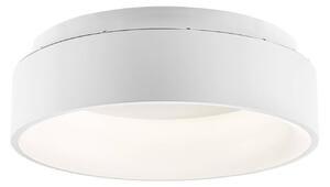 Luce Ambiente Design Plafoniera a LED Noah, Bianco / Opale, Soggiorno / Sala da pranzo, Alluminio, Moderno, Plafoniera LED