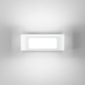 INTEC Applique da esterni a LED Desert, Bianco / Opale, Alluminio, Moderno, Applique LED da esterni