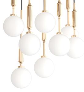 Open Design OR85334 - Lampadario sospeso su cavo ERO 8xG9/8W/230V oro