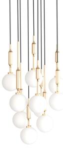 Open Design OR85365 - Lampadario a sospensione su cavo ERO 10xG9/8W/230V dorato