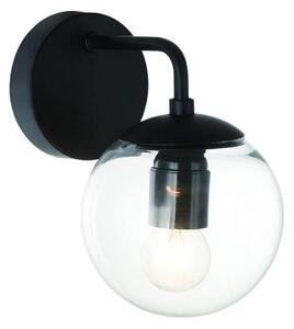 Open Design OR81404 - Lampada da parete BAO 1xE27/8W/230V nera/trasparente
