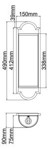 Open Design OR84542 - Applique da parete LIBERO 2xE14/12W/230V in ottone