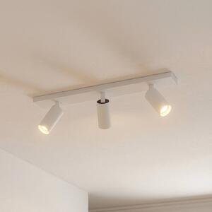 Arcchio Faretto da soffitto Brinja Slim, bianco, a 3 luci, GU10 MR11 Slim Arcchio, dimmerabile, Bianco / Opale, Corridoio, Alluminio, Moderno, Faretto