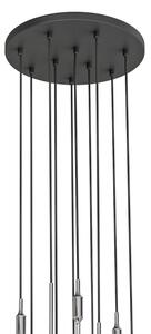 Open Design OR85358 - Lampadario a sospensione su cavo ERO 10xG9/8W/230V cromo lucido
