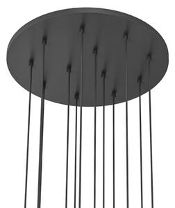 Open Design OR85389 - Lampadario a sospensione ERO su cavo 12xG9/8W/230V cromo lucido