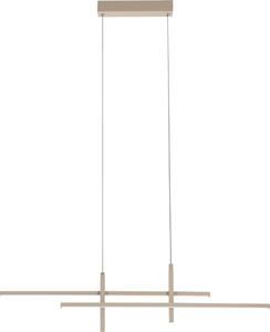 Eglo 901887 - Sospensione LED a cavo TREPILIANO LED/20W/230V beige