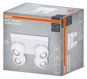 Osram - Faretto SPOT SPHERAL 4xGU10/6W/230V bianco