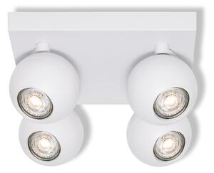 Osram - Faretto SPOT SPHERAL 4xGU10/6W/230V bianco