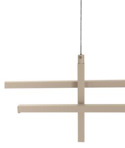 Eglo 901887 - Sospensione LED a cavo TREPILIANO LED/20W/230V beige